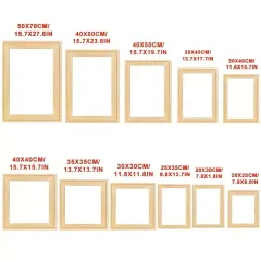 DIY Oil Painting Solid Wood Inner Frame Strip Digital Decorative Painting Combo Frame Splicing Mortise and Tenon Frame
