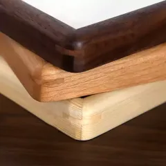 Wholesale 4x6", 5x7", 8x10", 11x14" Walnut Wood Photo Frame Mortise and Tenon Oak Picture Frame