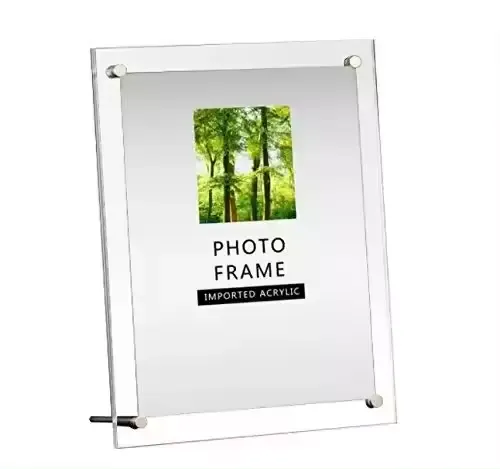 Custom 4x6 5x7 8x10 Inch Clear Acrylic Photo Frame Family Party Decoration Picture Frame