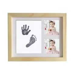 Customized Baby Keepsake Picture Frame Baby Handprint and Footprint Kit Photo Frame