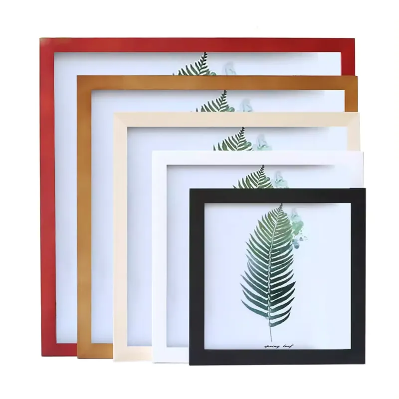 Custom Square Picture Frame Solid Wood Photo Frame