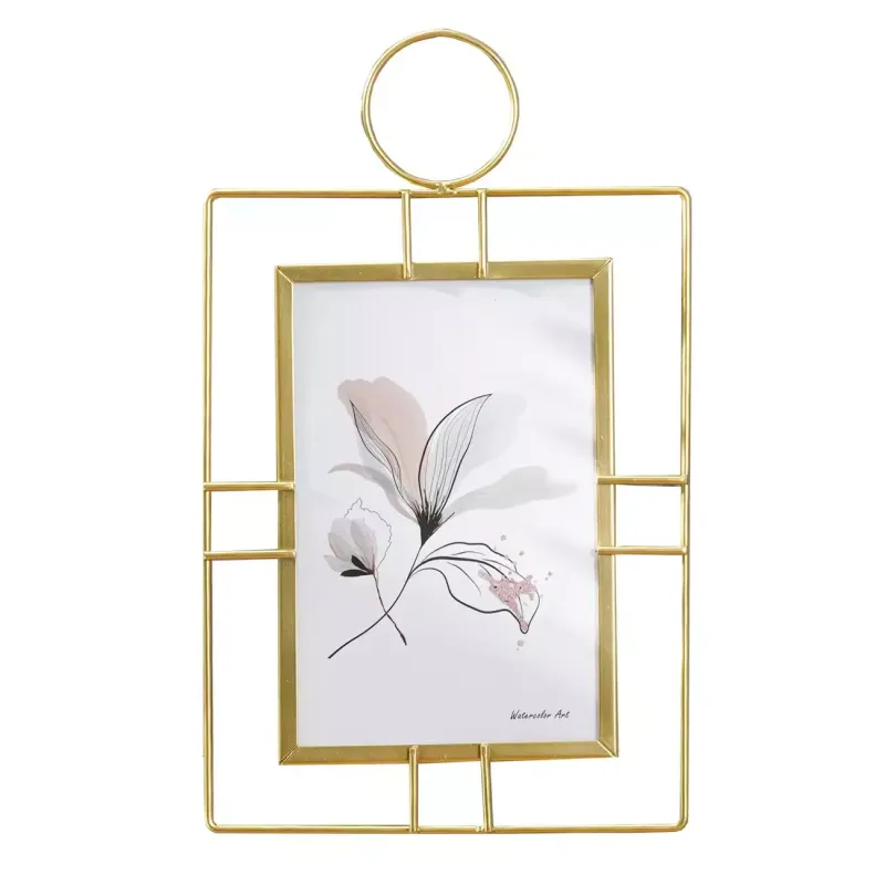 Wholesale Gold Metal Photo Frame Nordic Iron Picture Frame