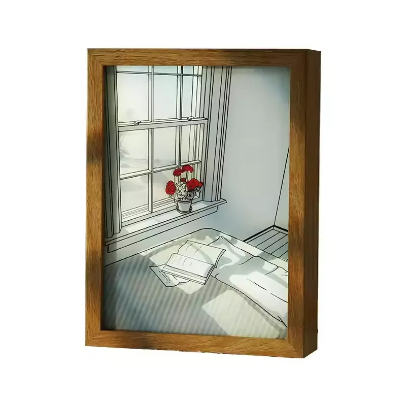 Custom Night Light Painting Photo Frame Creative Luminous Picture Frame