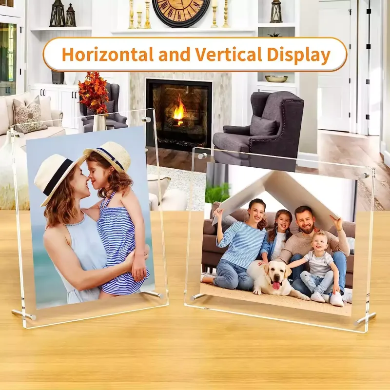 Wholesale Clear Crystal Photo Frame Acrylic Picture Frame