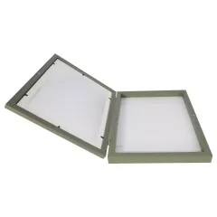 Custom MDF Wood Kid Artwork Frame Name Personal Signature Photo Frame