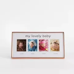 Customized Rectangle Aluminum Picture Frame Metal Die Casting Photo Frame