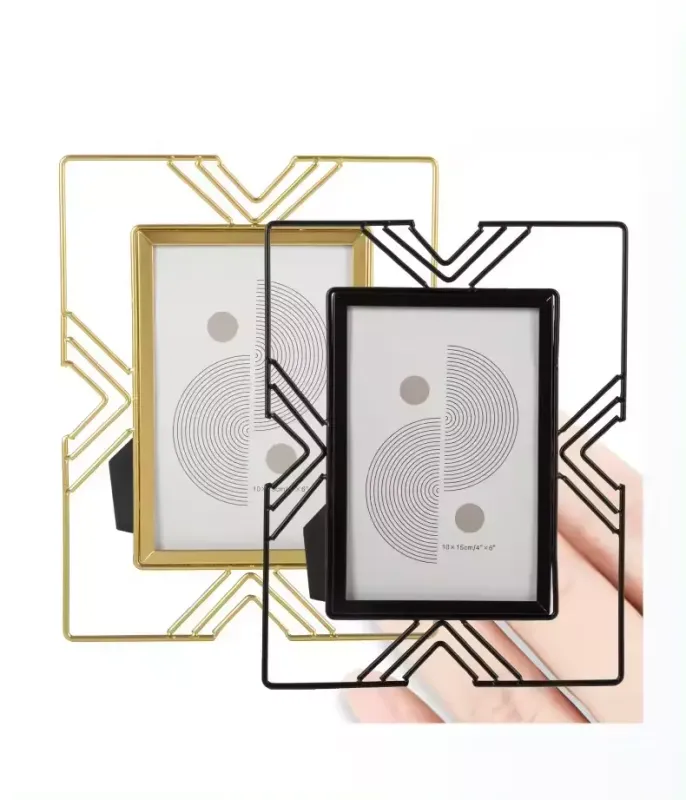 Wholesale Gold Metal Photo Frame Nordic Iron Picture Frame