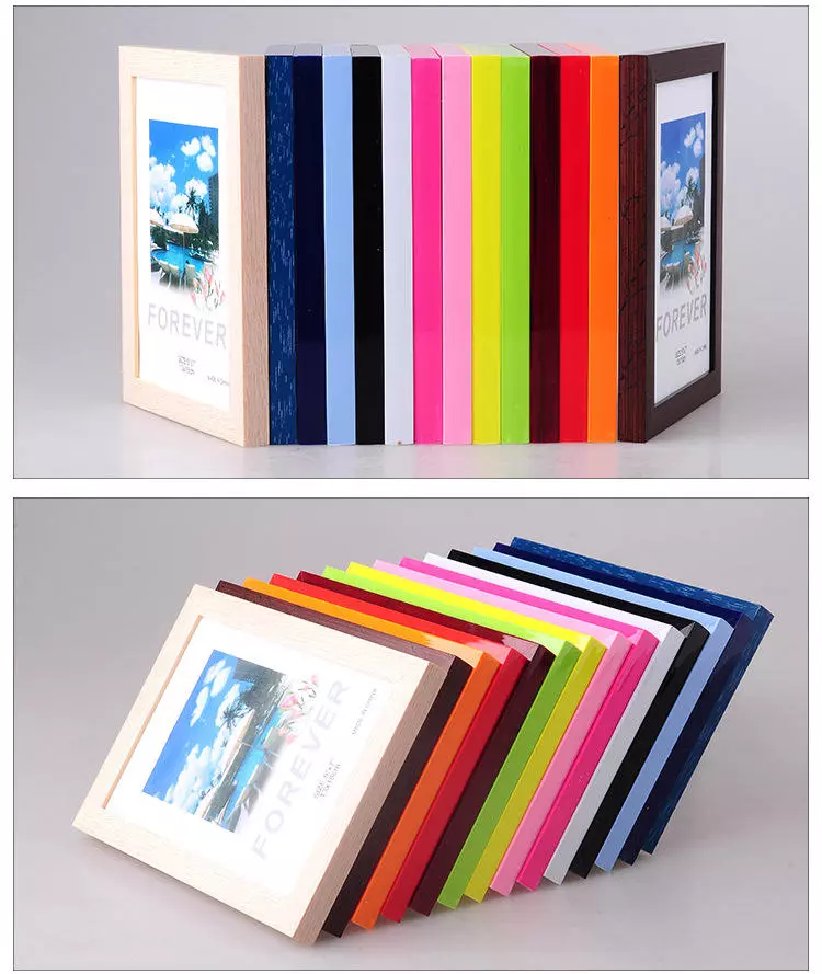 Customized PVC Plastic Photo Frame 5" 6" 7" 8" 10" A4 Picture Frame