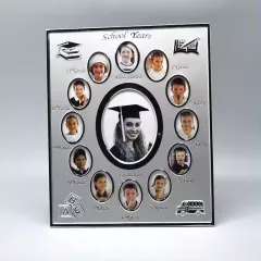 Customized Creative Campus Journey Metal Photo Frame Graduation Commemorative Gift Aluminum Alloy Picture Frame