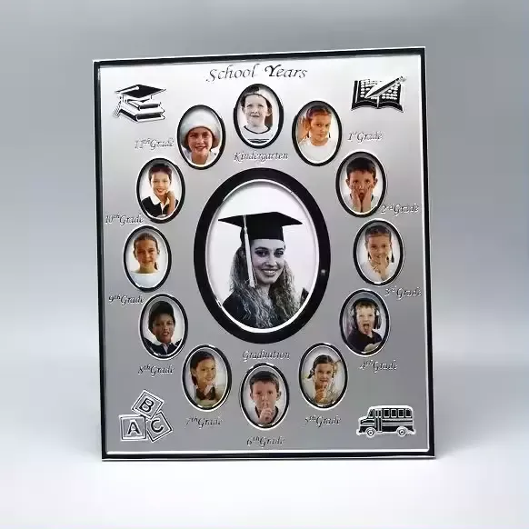 Customized Creative Campus Journey Metal Photo Frame Graduation Commemorative Gift Aluminum Alloy Picture Frame