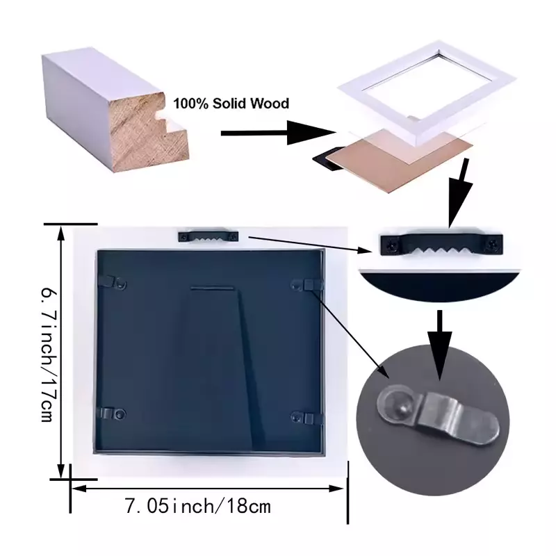 Wholesale Baby B Ultrasound Souvenir Photo Frame Meaningful Picture Frame for Family