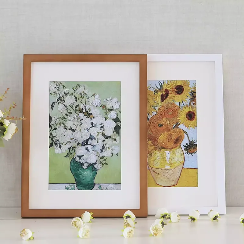 Custom Square Picture Frame Solid Wood Photo Frame