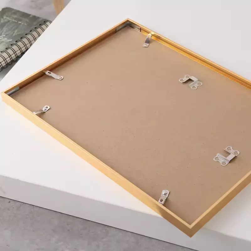 Wholesale Metal Photo Frame Table Hanging Wall Aluminum Alloy Picture Frame