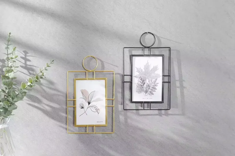 Wholesale Gold Metal Photo Frame Nordic Iron Picture Frame
