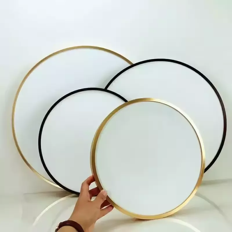 Custom Aluminum Oil Painting Frame for Inside Diameter 30cm, Metal Round Photo Frame