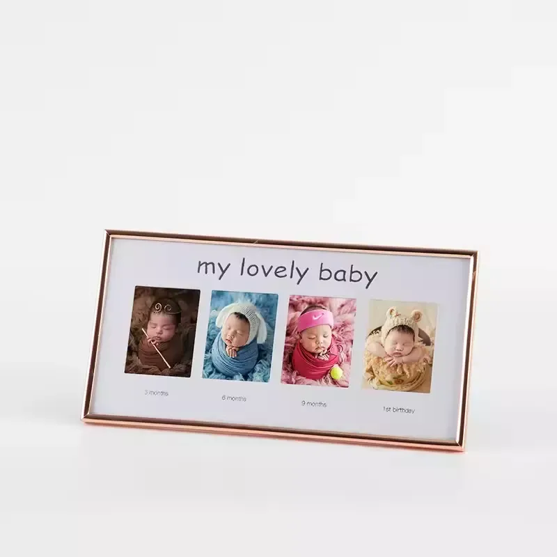 Customized Rectangle Aluminum Picture Frame Metal Die Casting Photo Frame