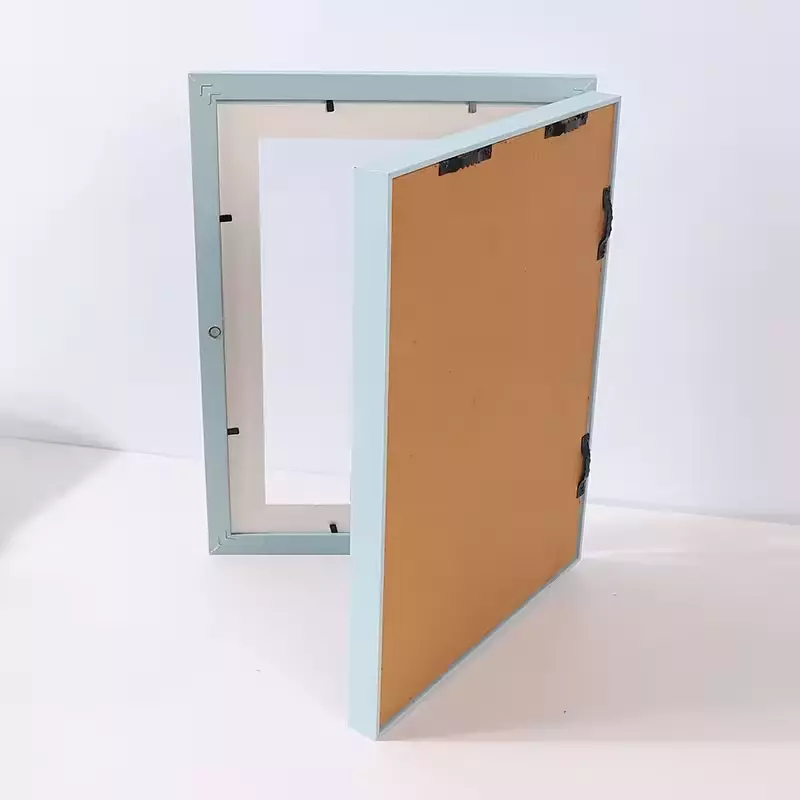 Customizable Kids Artwork Picture Frame MDF Frame with Shatter Resistant Glass