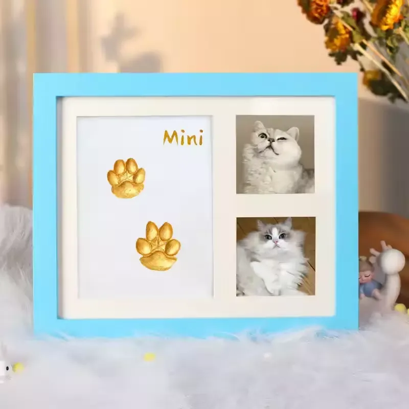 Customized Baby Keepsake Picture Frame Baby Handprint and Footprint Kit Photo Frame