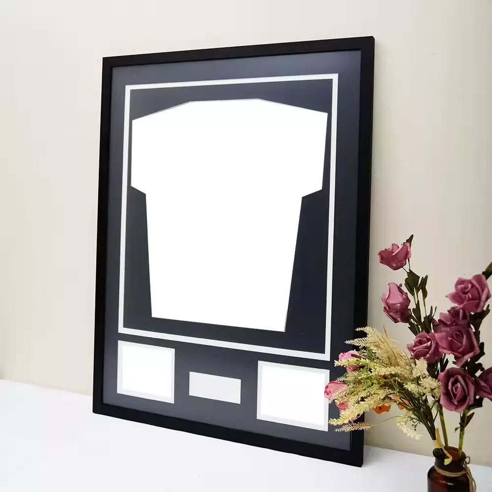 Customized Jersey Frame Display Case, Memorabilia Jersey Shadow Box with UV Protection