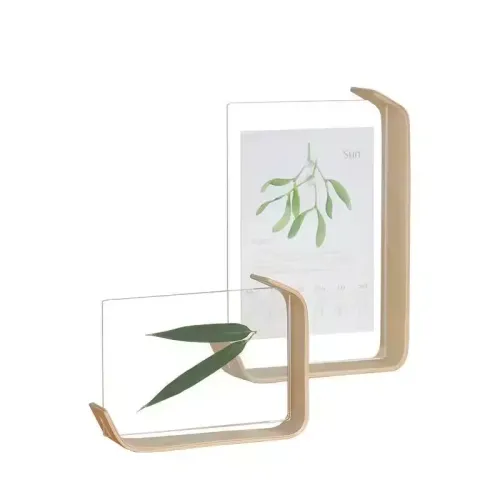 Customized Black Walnut Photo Frame High-Class Feeling Acrylic Picture Frame