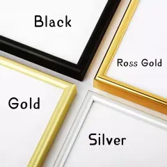 Custom Metal Aluminum Alloy Photo Frame Puzzle Display Picture Frame with Plexiglass