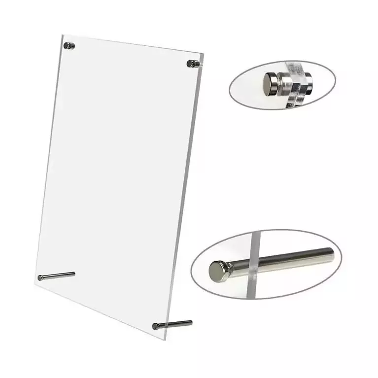 Wholesale Clear Crystal Photo Frame Acrylic Picture Frame