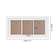Custom Baby Handprint and Footprint Kit MDF Wooden Photo Frame Baby Keepsake Picture Frame