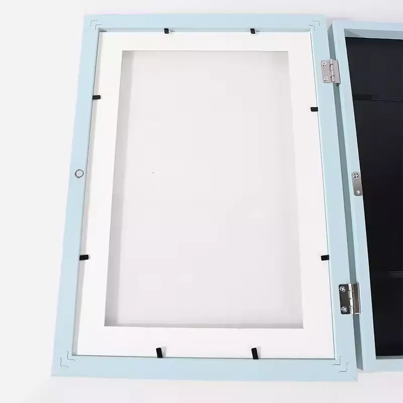 Customizable Kids Artwork Picture Frame MDF Frame with Shatter Resistant Glass