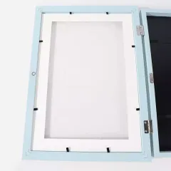 Customizable Kids Artwork Picture Frame MDF Frame with Shatter Resistant Glass