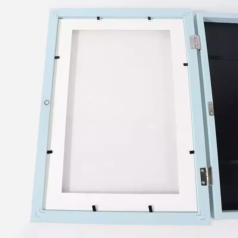 Customizable Kids Artwork Picture Frame MDF Frame with Shatter Resistant Glass