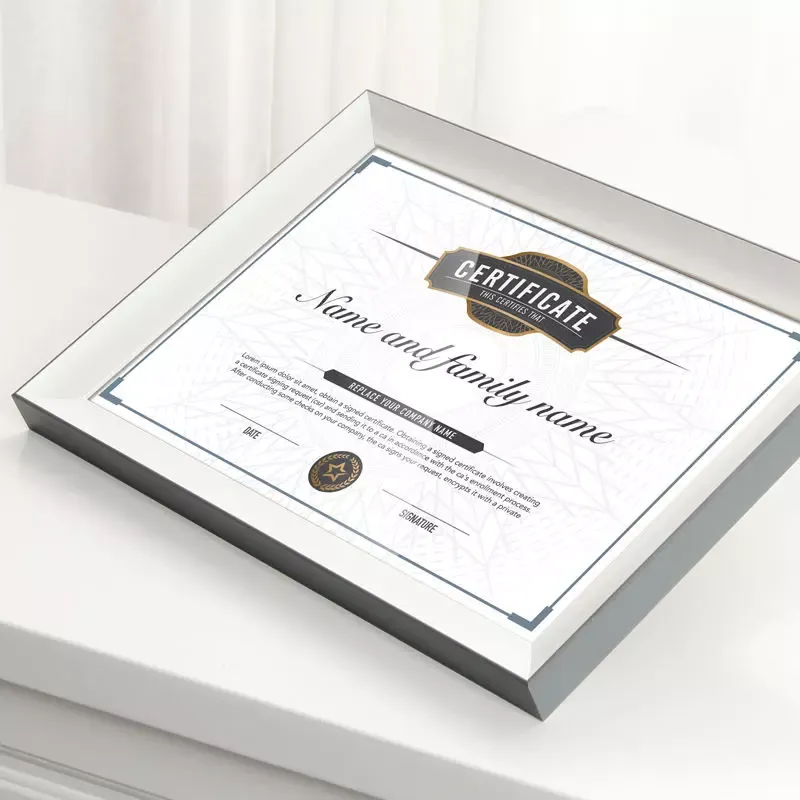 Custom 11*17'' Graduation Certificate Frame Diploma Frame for 8.5x11" Certificate