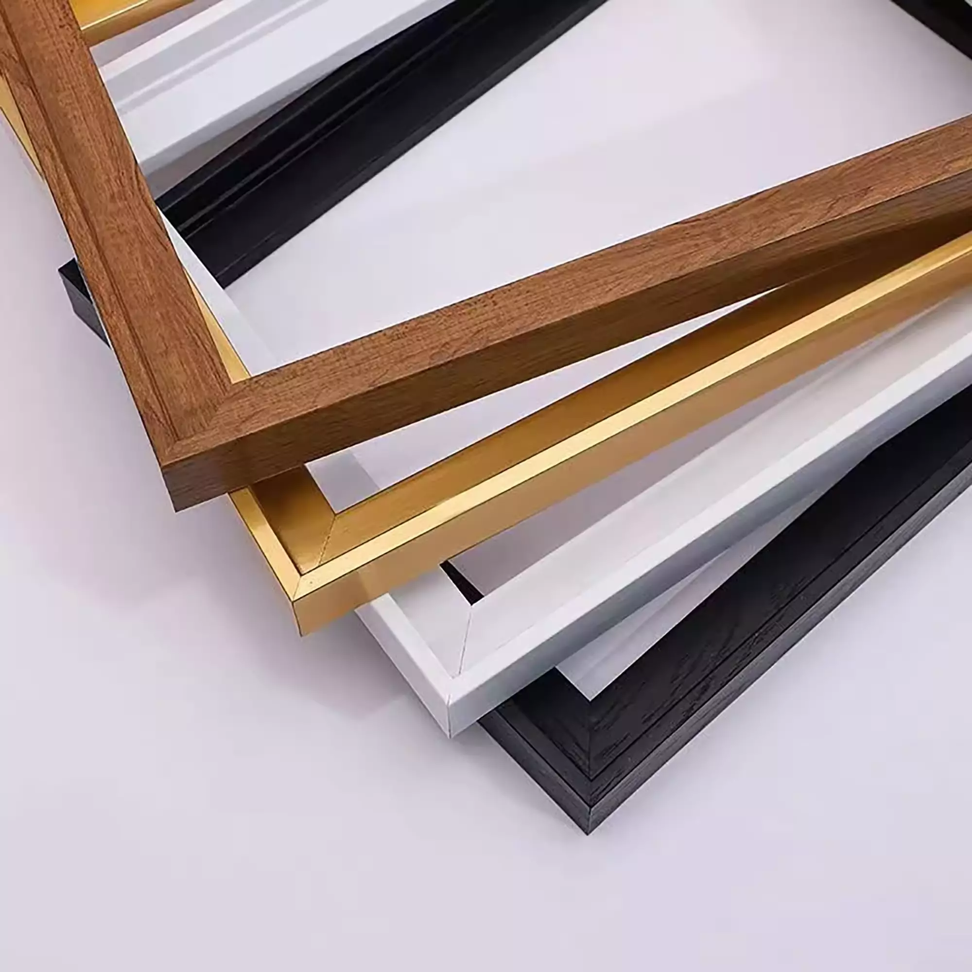 Wholesale Solid Wood Floater Frame 0.9" Depth Floater Frame for Canvas Painting