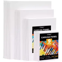 Customized Pure Cotton Blank Canvas for Oil Painting, Wet or Dry Art Media