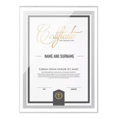 Customized Graduation Certificate Glass Frame Diploma Photo Frame