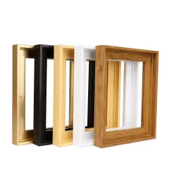 Wholesale Solid Wood Floater Frame 0.9" Depth Floater Frame for Canvas Painting