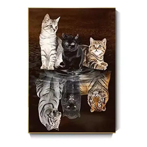 Customized 5d Diamond Art Set Diamond Painting Set Kids Beginner DIY Animal Diamond Painting Set