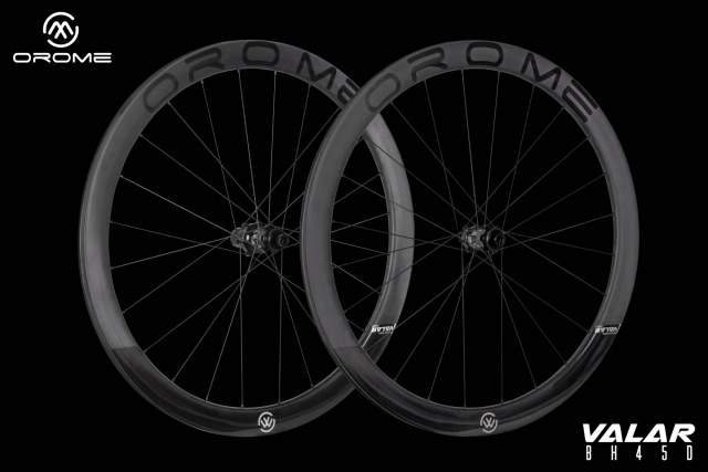 OROME Valar BH45 Carbon Rim Brake Road wheelsets.