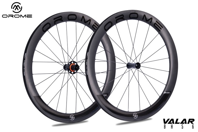 OROME Valar BH56 Carbon Rim Brake Road wheelsets.