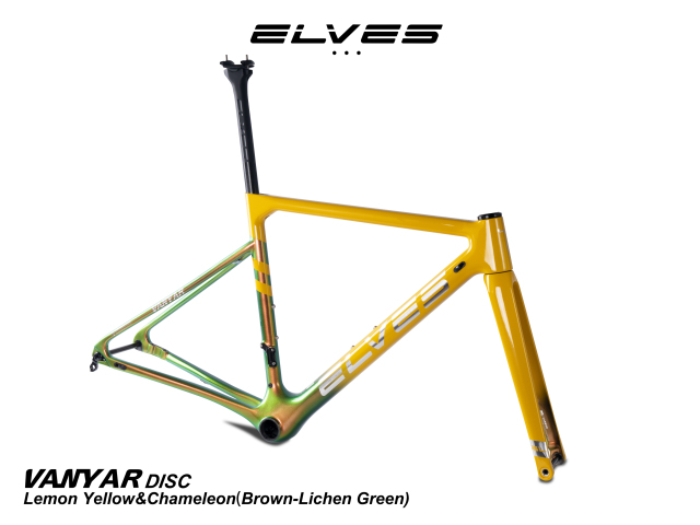 2022 ELVES VANYAR Full Carbon DISC Road  Framesets, Superlight Disc Road Frame