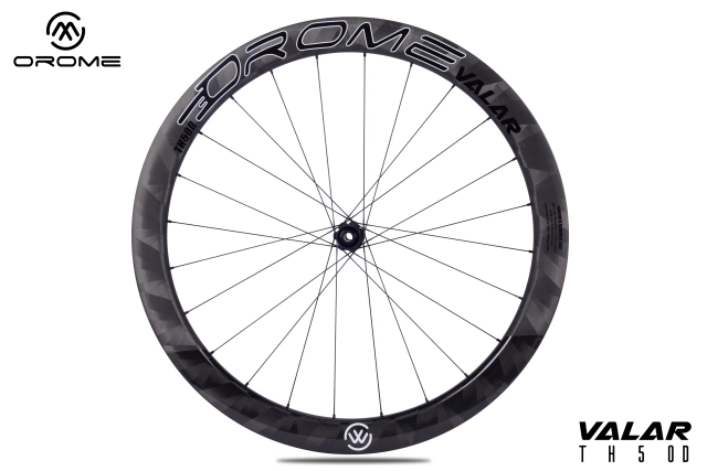 OROME VALAR TH50D Carbon Road Disc Brake Wheelsets, Disc Brake Carbon Wheels. Superlight Carbon Disc Brake Wheelsets