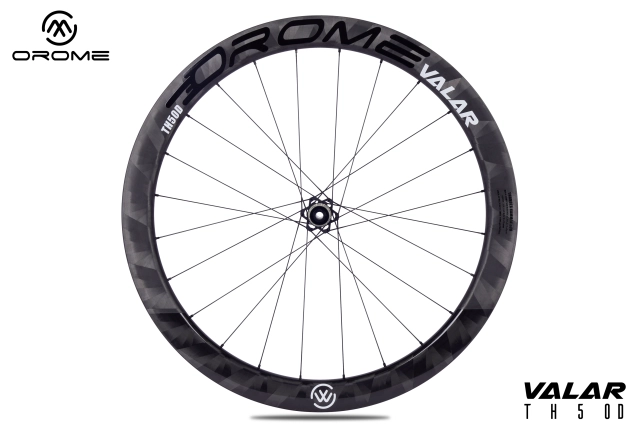 OROME VALAR TH50D Carbon Road Disc Brake Wheelsets, Disc Brake Carbon Wheels. Superlight Carbon Disc Brake Wheelsets