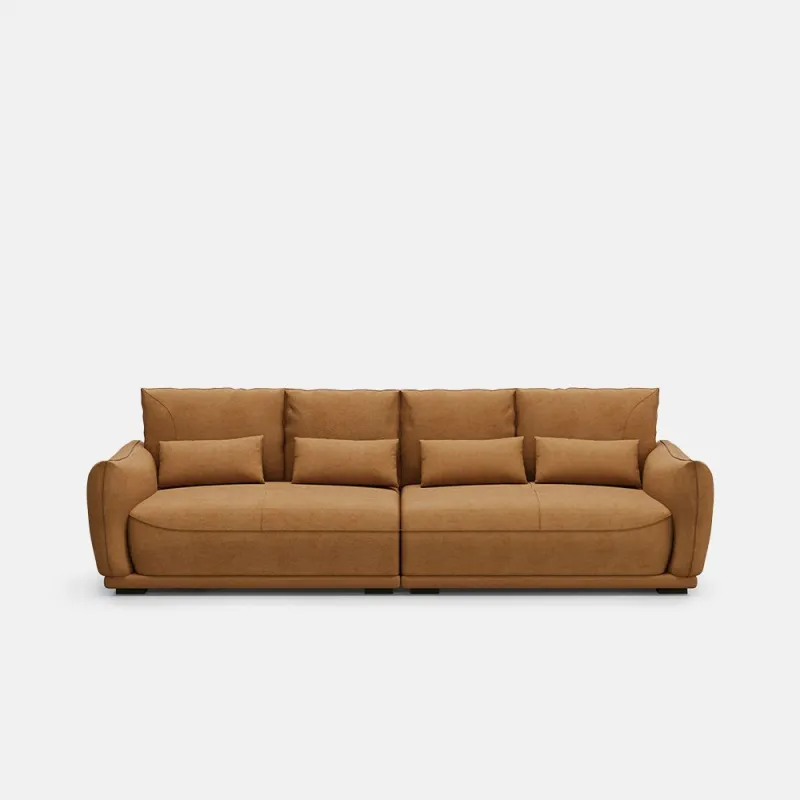 125.58'' Roll Arm Sofa