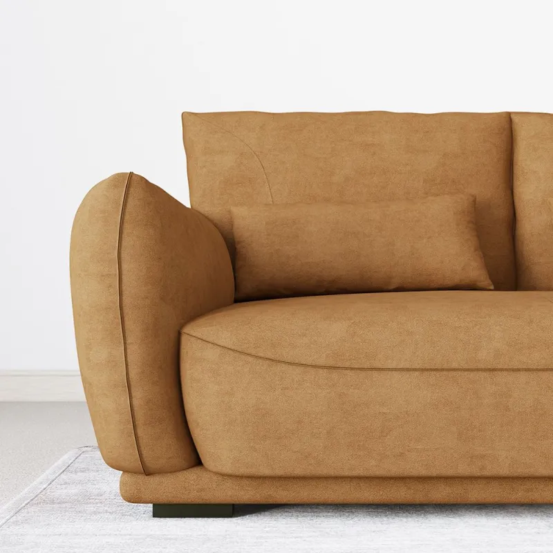 125.58'' Roll Arm Sofa