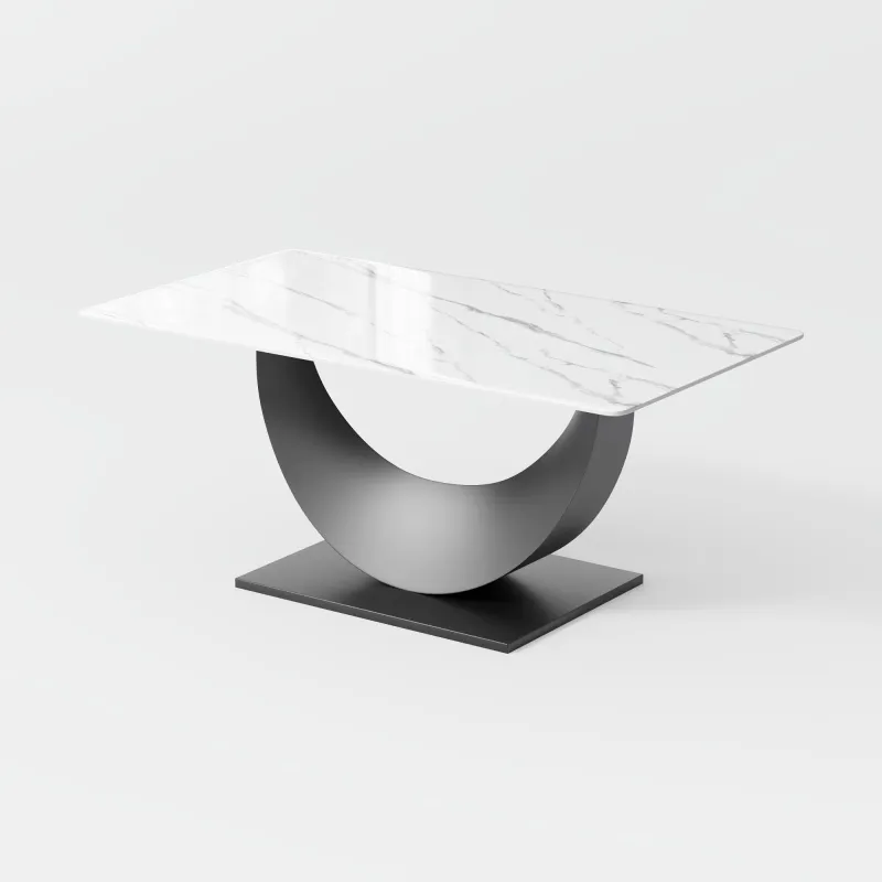 63"Modern Minimalist Dining Table for 4