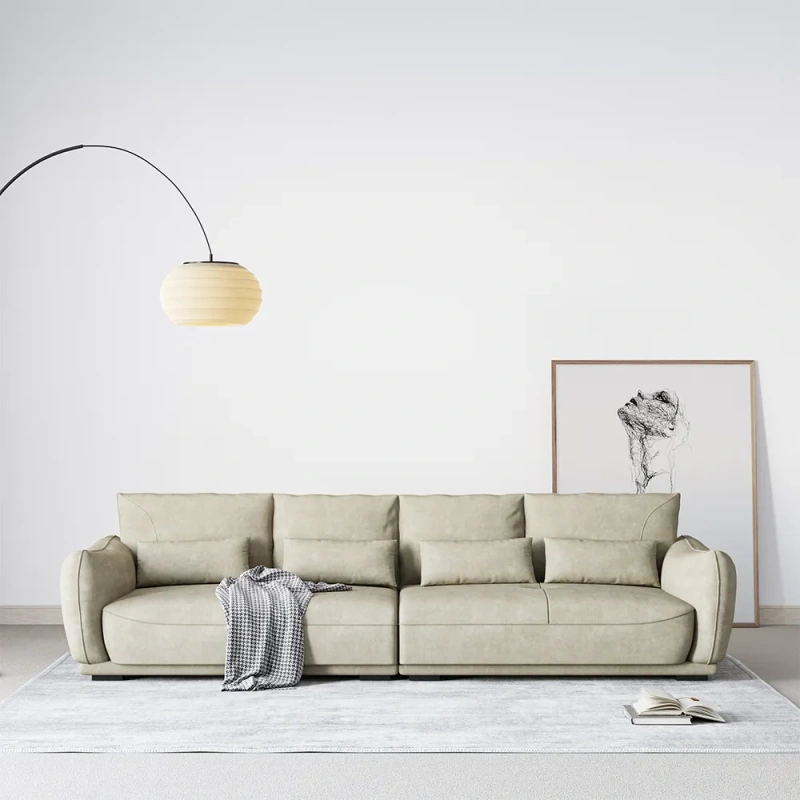 125.58'' Roll Arm Sofa