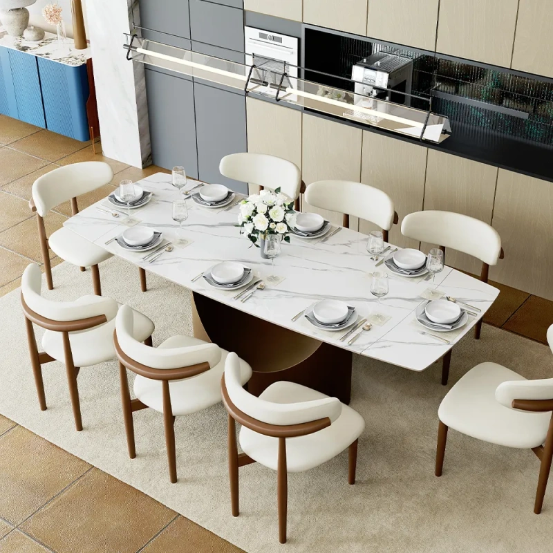 SMILE - 71"-95"Extendable Hobart Modern Dining Table for 6-10