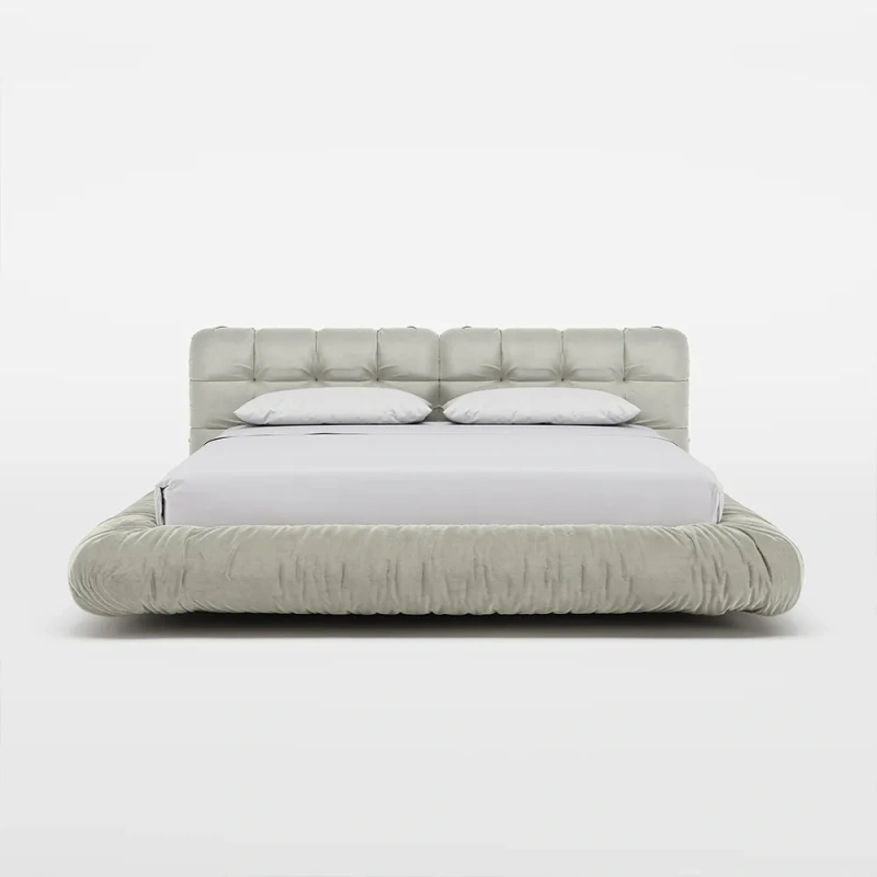 Platform Bed Frame Queen Size Bed Frame with Headboard
