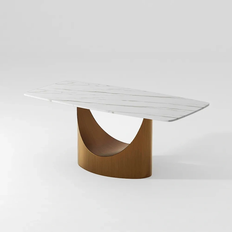 SMILE - 71"Hobart Modern Minimalist Dining Table For 4-6