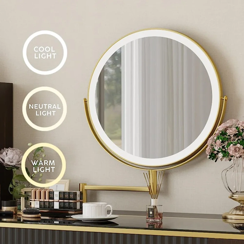 Mid-century Modern Makeup Vanity Table Set