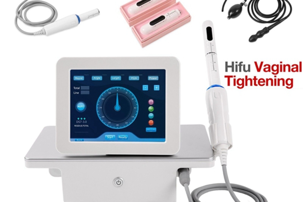 Portable UltrasonicVaginal Hifu Machine Vaginal Tighten Skin Care Rejuvenation 3.0mm/4.5mm Cartridges 10000 Shots